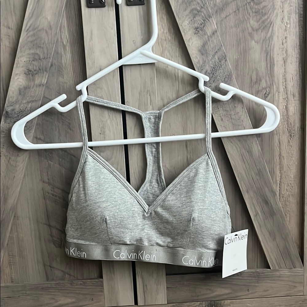 Calvin Klein Women's Gray Bralette